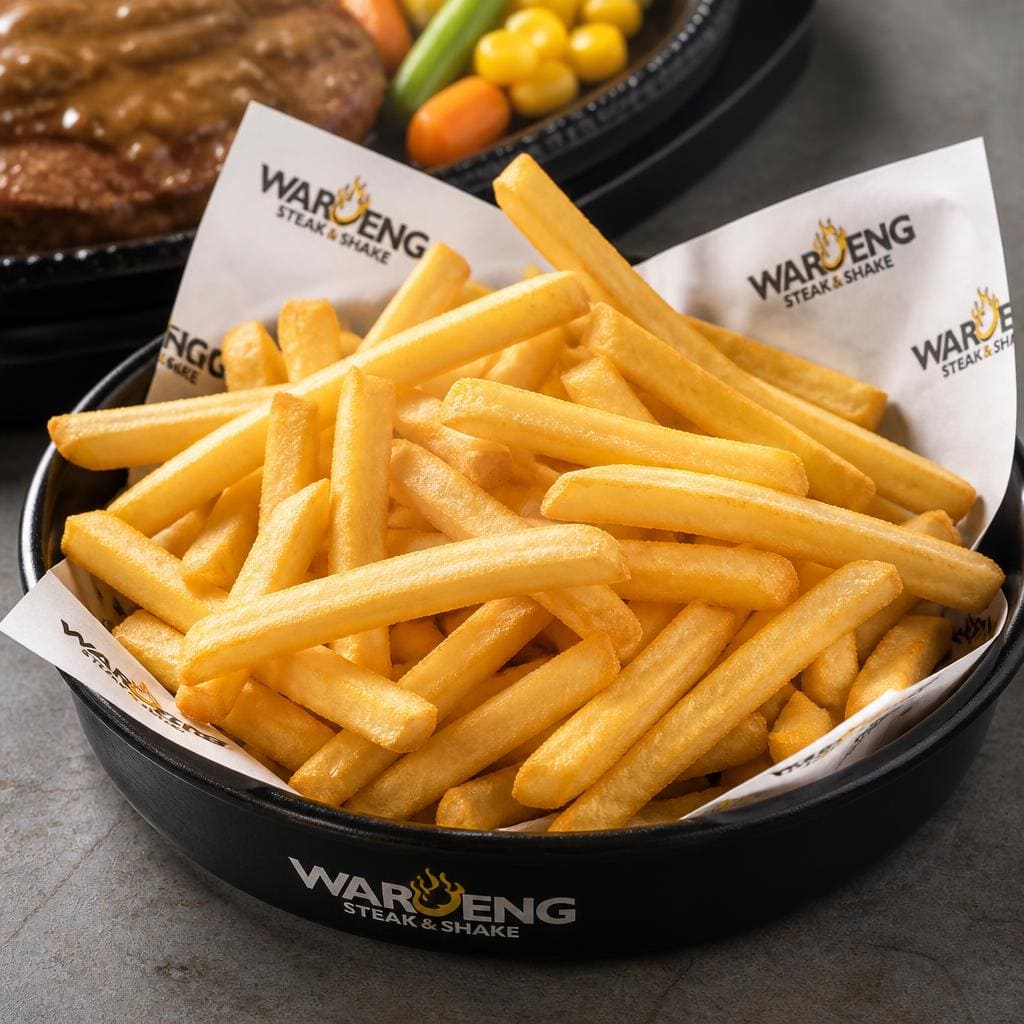 Fries dengan french fries gurih dan renyah